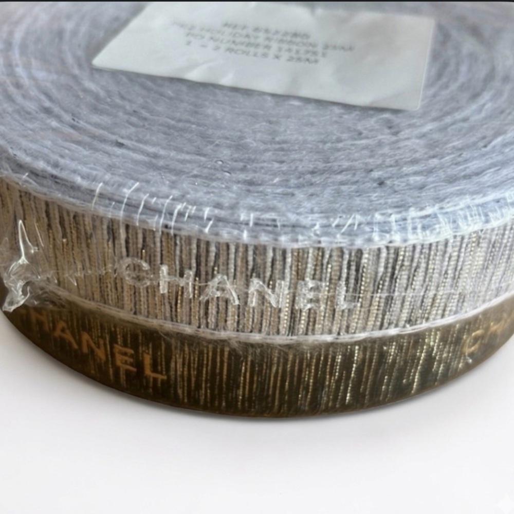 CHANEL Holiday Ribbon 2 Rolls